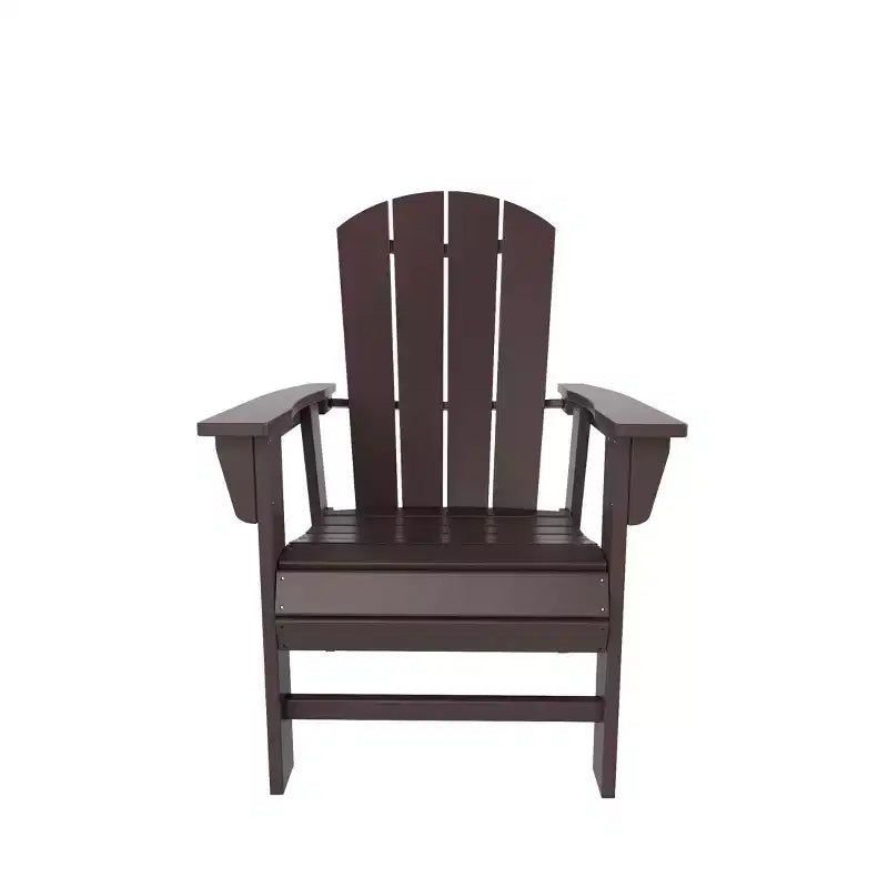 WestinTrends Set da 5 Pezzi con Tavolo Rotondo e Poltrone con Schienale Curvo per Patio Esterno