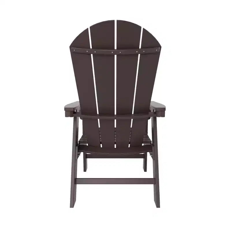 WestinTrends Set da 5 Pezzi con Tavolo Rotondo e Poltrone con Schienale Curvo per Patio Esterno