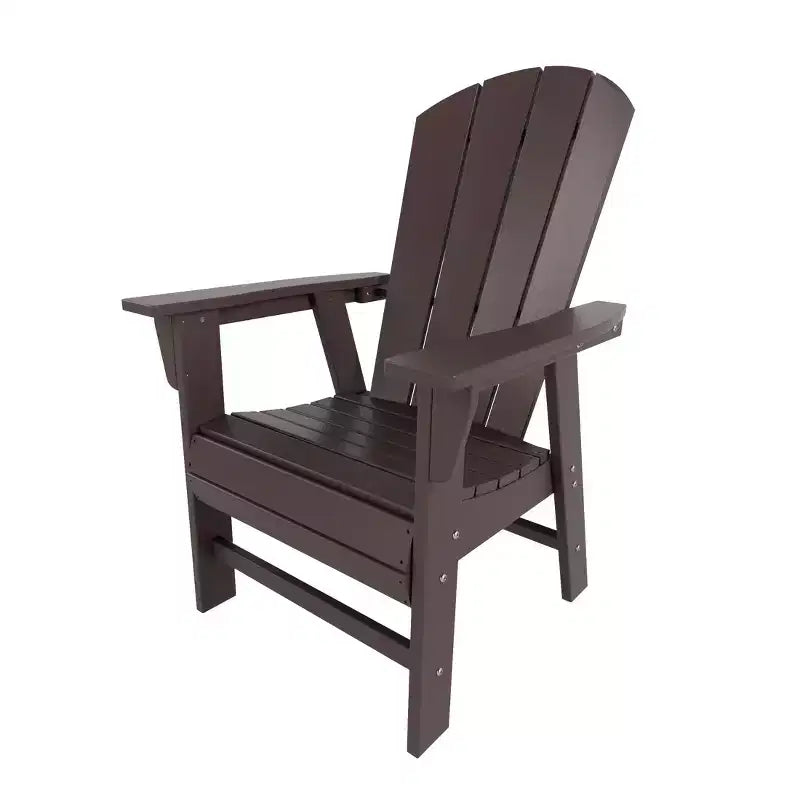 WestinTrends Set da 5 Pezzi con Tavolo Rotondo e Poltrone con Schienale Curvo per Patio Esterno