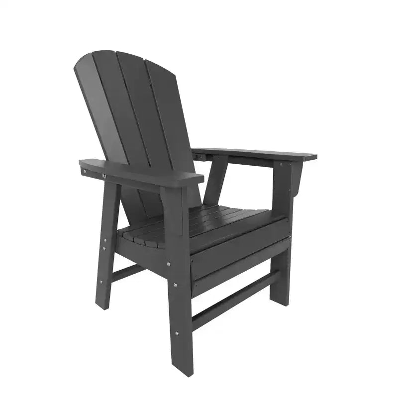 WestinTrends Set da 5 Pezzi con Tavolo Rotondo e Poltrone con Schienale Curvo per Patio Esterno