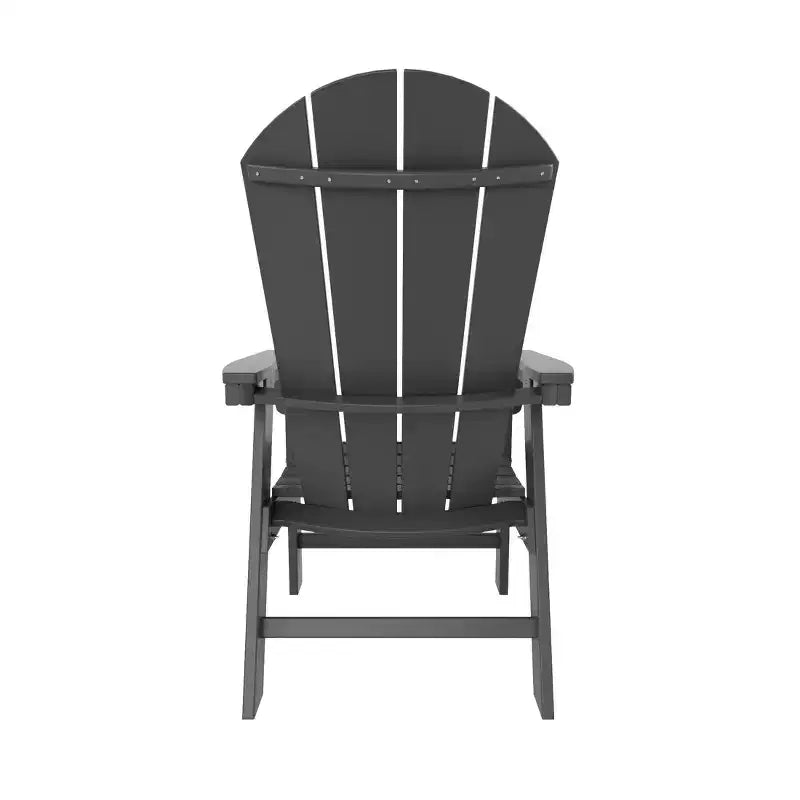 WestinTrends Set da 5 Pezzi con Tavolo Rotondo e Poltrone con Schienale Curvo per Patio Esterno