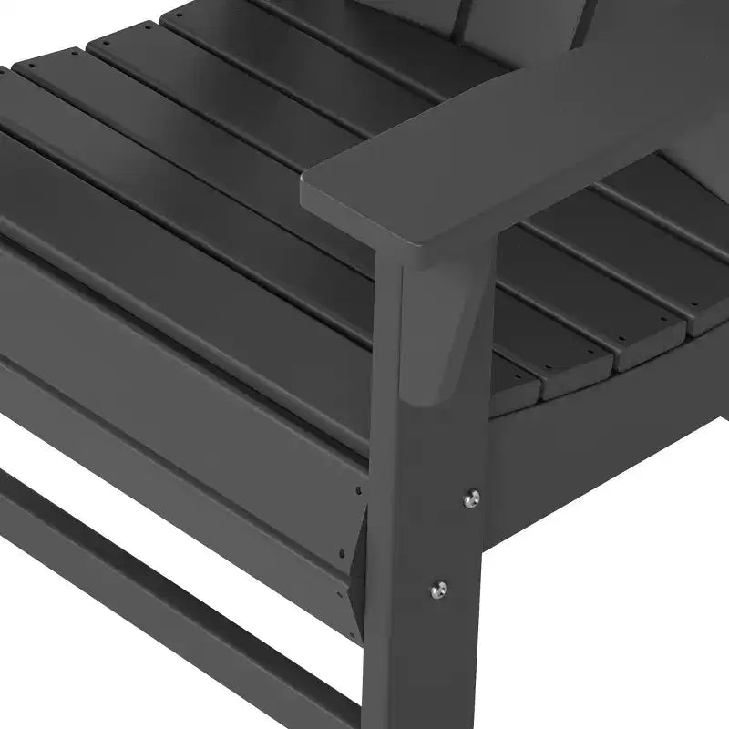 WestinTrends Set da 5 Pezzi con Tavolo Rotondo e Poltrone con Schienale Curvo per Patio Esterno