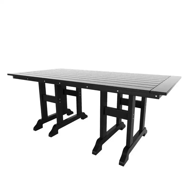 WestinTrends Set da pranzo da esterno a 6 pezzi con tavolo e panca