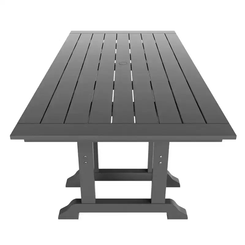 WestinTrends Set da pranzo da esterno a 6 pezzi con tavolo e panca