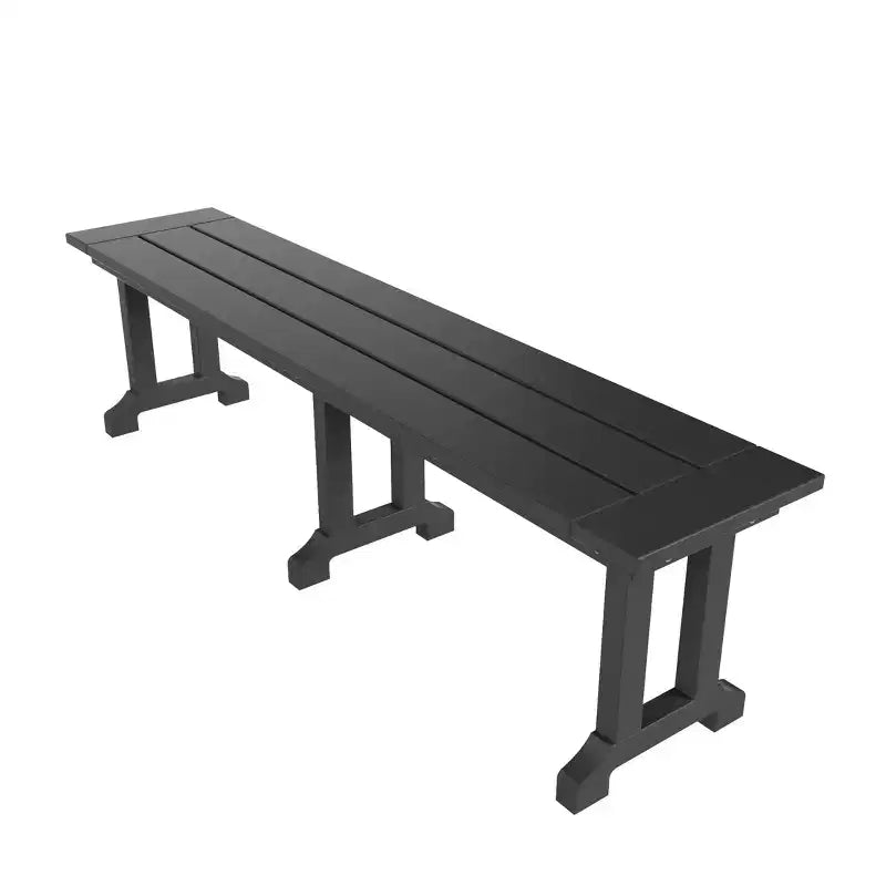 WestinTrends Set da pranzo da esterno a 6 pezzi con tavolo e panca