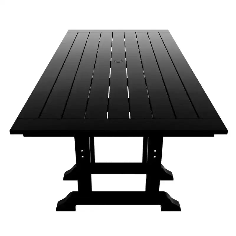 WestinTrends Set da pranzo da esterno a 6 pezzi con tavolo e panca
