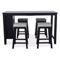 Home Design 5pc Africa Counter Height Dining Set