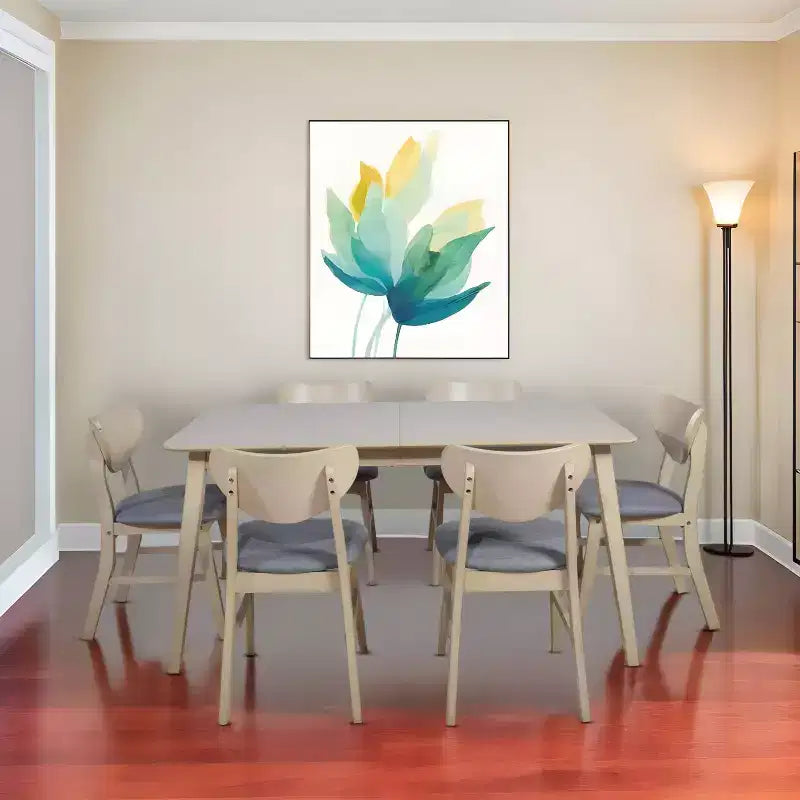 Home Design set da pranzo 7 pezzi Easton