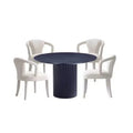 Set da pranzo moderno Hathaway and Palmer 5 pezzi Manhattan Comfort