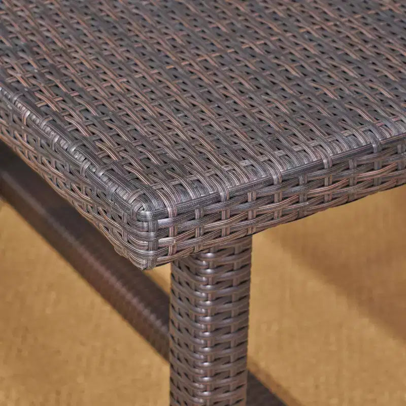 Set da pranzo in vimini 7 pezzi Melville - Christopher Knight Home