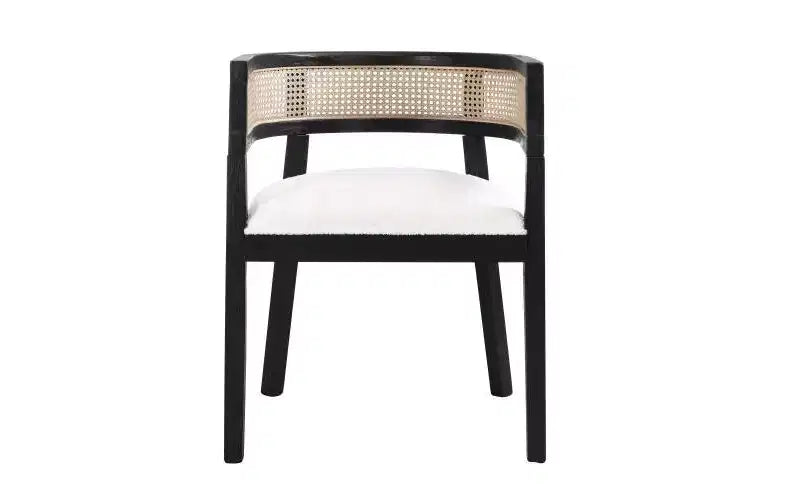 Set da pranzo Christopher Knight Home Avery 7 pezzi imbottito in canna e legno di gomma