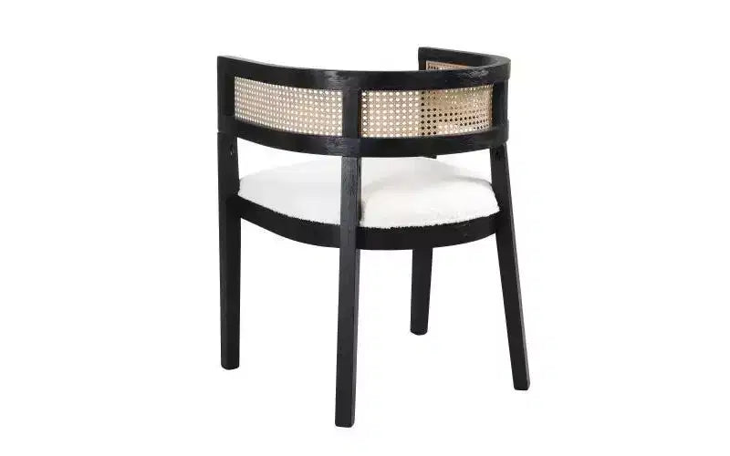 Set da pranzo Christopher Knight Home Avery 7 pezzi imbottito in canna e legno di gomma