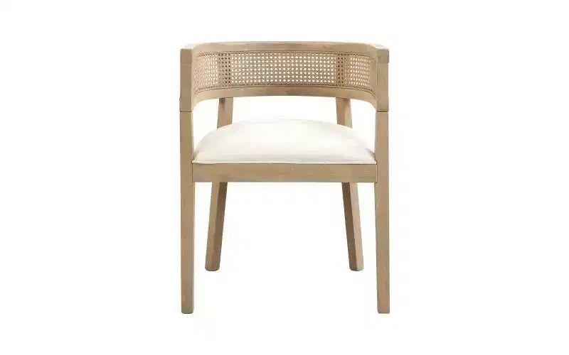 Set da pranzo Christopher Knight Home Avery 7 pezzi imbottito in canna e legno di gomma