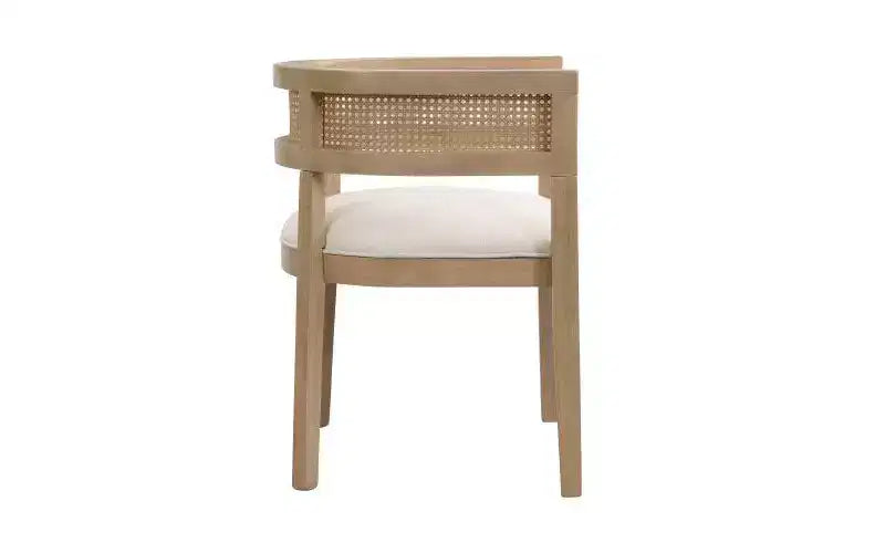 Set da pranzo Christopher Knight Home Avery 7 pezzi imbottito in canna e legno di gomma